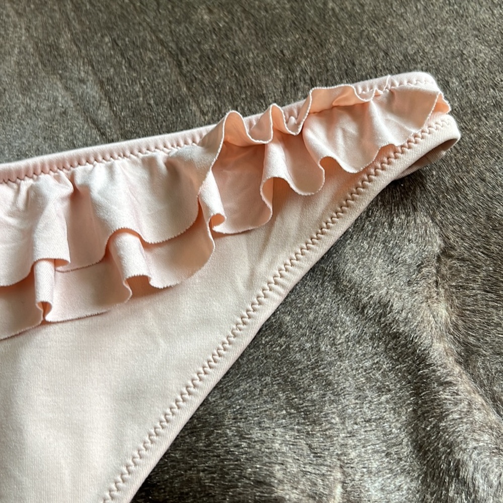 H&M Ruffle Blush Bikini Bottom - Picture 2 of 4